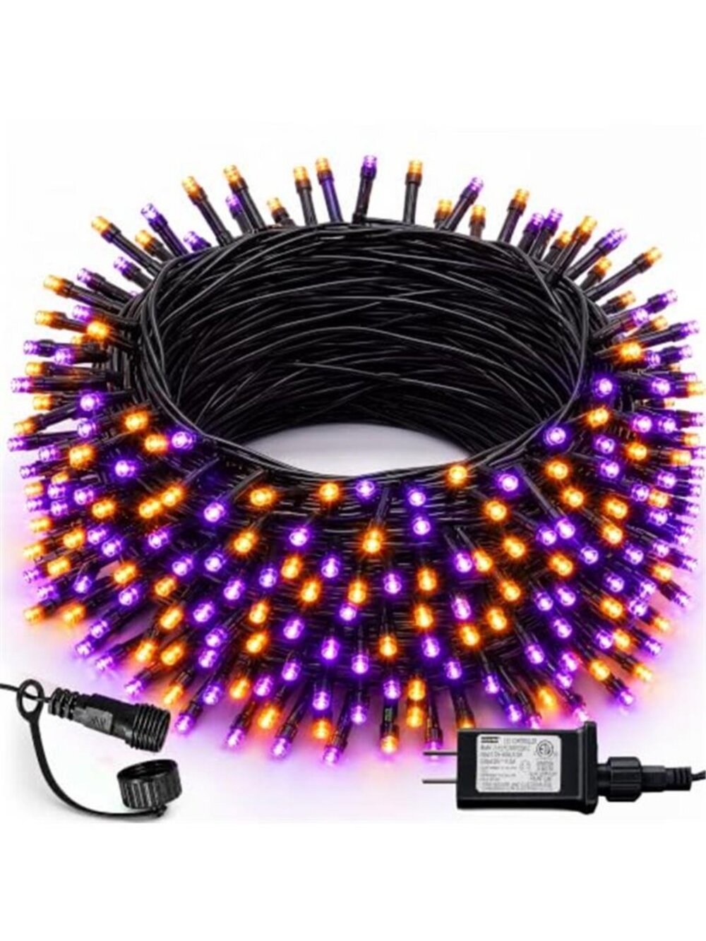 Halloween 300 LED String Lights, 100FT String Lights with 8